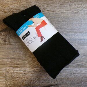 No nonsense Women's NWT Jean Socks 3 Pair Casual Socks Black Size 4-10